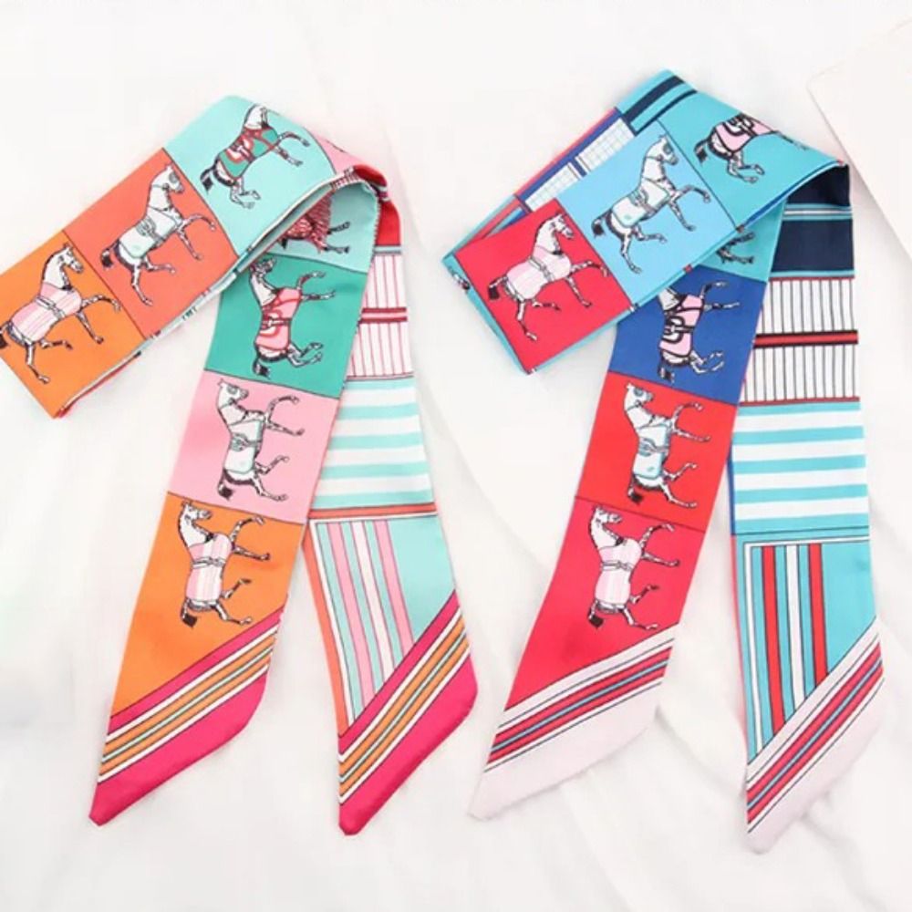 Yeni At Baskılı İpek Eşarp Uzu - Face Scarf Mask incelemesi ve fiyatı