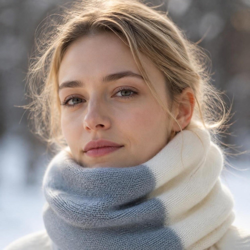 Yumuşak Eklemeli Renkli Sonsuz - Infinity Scarf Knit incelemesi ve fiyatı