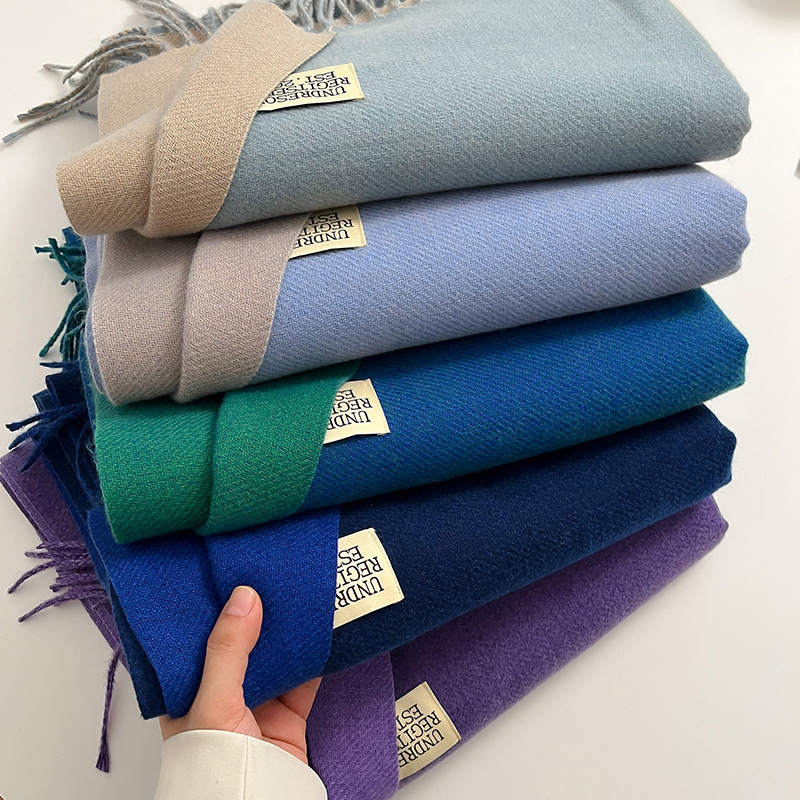 Moda Katı Kaşmir Sıcak Eşarp Y - Woven Scarf Blanket incelemesi ve fiyatı