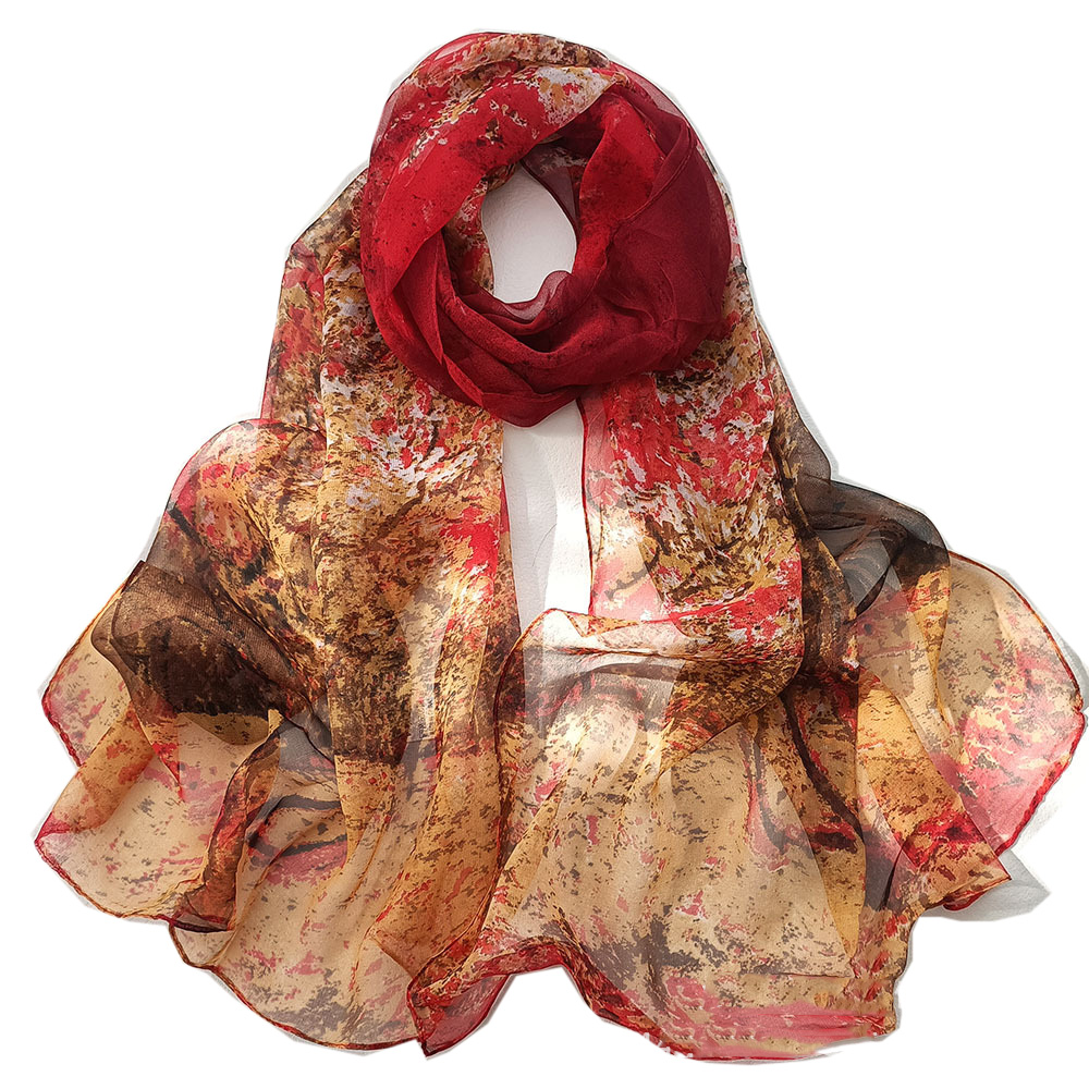 Yeni moda hayat ağacı şifon ip - Face Scarf Mask incelemesi ve fiyatı