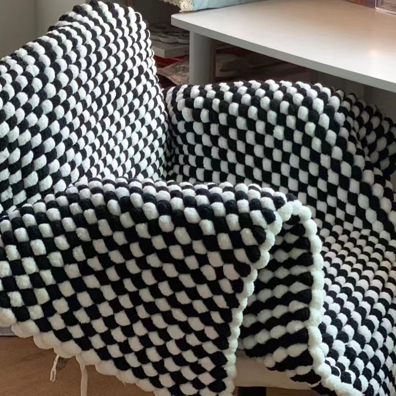 130G/Rulo Ponpon İpliği Karışı - Woven Scarf Blanket incelemesi ve fiyatı